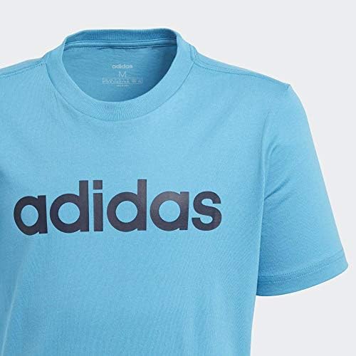 Тениска за момчета adidas тениска с логото на Предмети от първа необходимост за джогинг, Линейни Спортни Детски DV1814, Новост (116/5-6