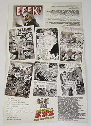Ir! - работа Ели Фел - Двустранен Рекламен плакат с размери 8,5 x 14 инча - Издателство Asylum Press ; плакат (0160X-F)