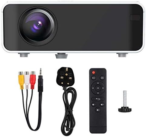 Проектор ZYZMH Full HD видео проектор, Съвместим С Домашен Проектор на открито, Портативен видео проектор за Домашно Кино