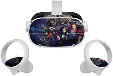 Galaxy Movie War Oculus Quest 2 на Кожата VR 2 Кожи Слушалки и Контролери Стикер, Защитен Стикер Аксесоари