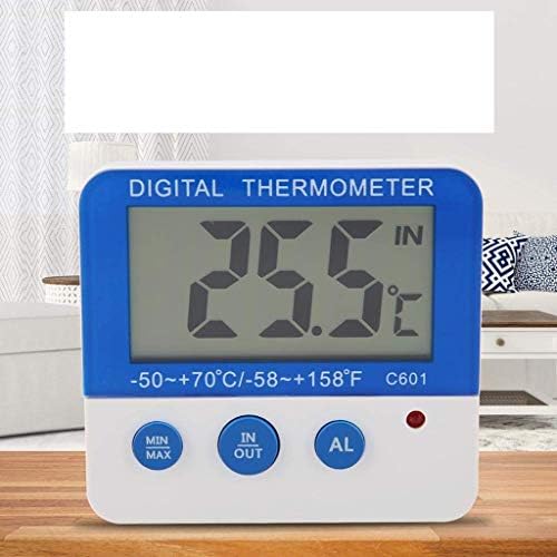Термометър WODMB Дигитален Термометър-Влагомер, Термометър за стая с Монитор влажност на въздуха, по-Голям Екран с Измерителем температурата