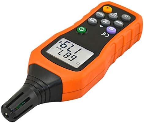 WDBBY Цифрово Измерване на температура и влажност машина за висока точност на Уреда за измерване на температурата на околната среда и влажността на Влажна Лампа Терм
