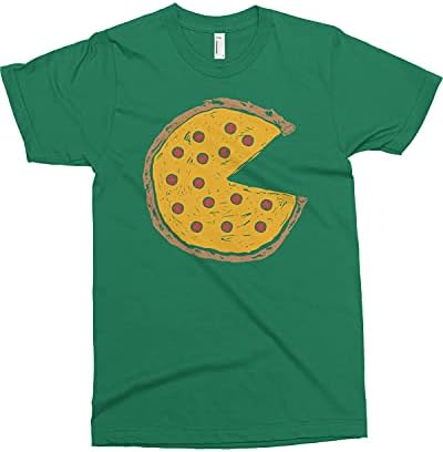 Threadrock Pizza Pie & Slice - Комплект от Еднакви Тениски За Татко и Дете, Син и Дъщеря