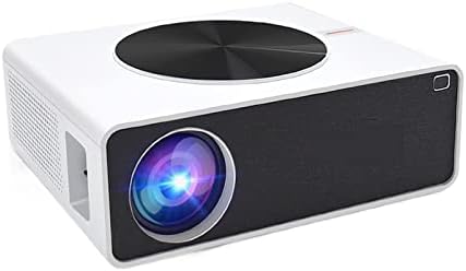 Led видео проектор за домашно кино 1080P Full HD 7000 Лумена (Android 9,0 WiFi Bluetooth по избор) LCD филм (цвят: Q9w Android)