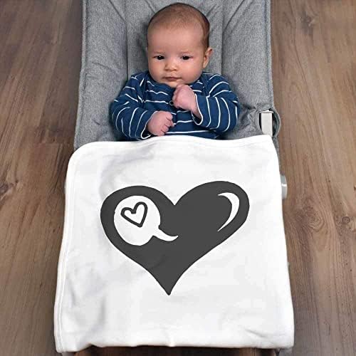 Памучни бебешки одеяла /Шал Сърцето на сърцето (BY00026727)
