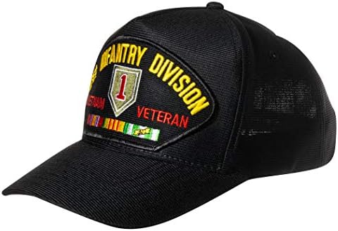 Черна бейзболна шапка С Нашивкой с Емблема на Армията на Сащ в Оставка