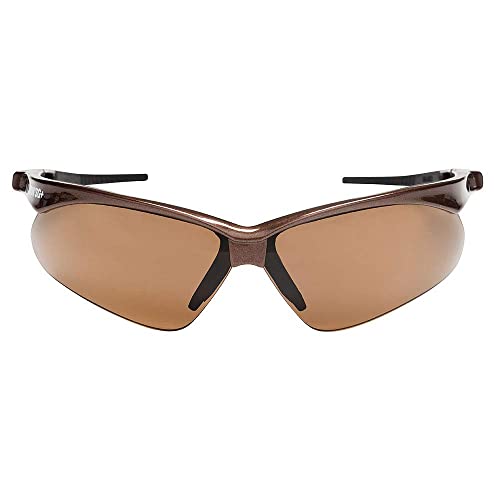 Заредете, сверхгибкие защитни очила Jackson SG+ Jackson Safety, Кафява дограма, Кафяви лещи и покритие против надраскване - (Опаковка