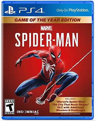 Комплект конзоли Sony PlayStation 4 Pro с обем 1 TB, като издание на Marvel's Spider-Man: Game of the Year Edition и безжичен контролер