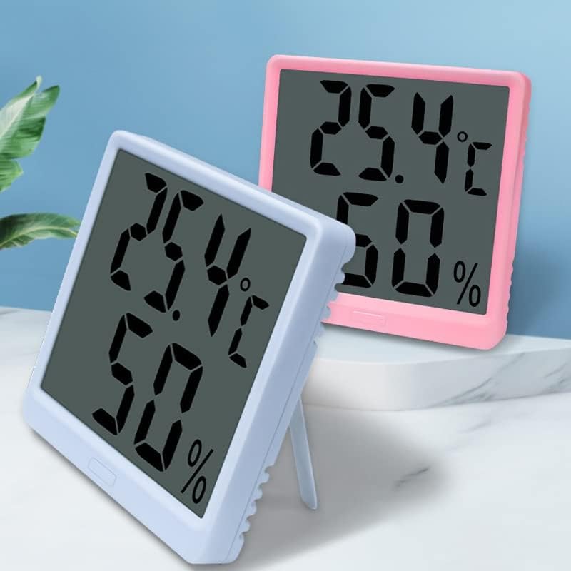 BKDFD Точност Гигрографический термометър температурата и влажността в помещението точност ръководят д-влажен и сух термометър (Цвят: E, размер: 89 * 89.9 * 14.9 (мм))