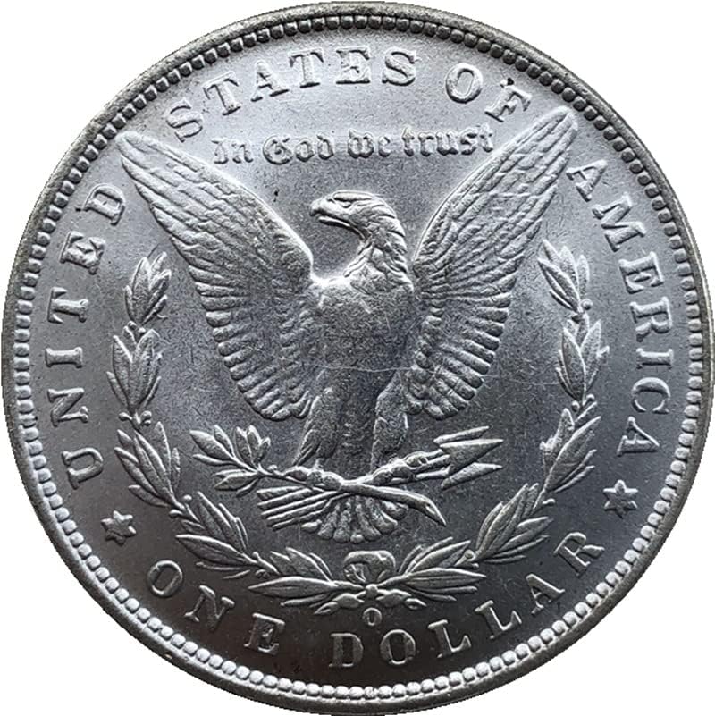 Американска Монета Морган Издаване 1901О Сребърен Долар Месинг със сребърно покритие Антикварни Чуждестранни Възпоменателни монети,