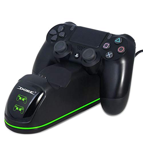 зарядно устройство за контролер PS4 Двойно Зарядно устройство с Дисплей на състоянието на зареждане на контролера на Playstation