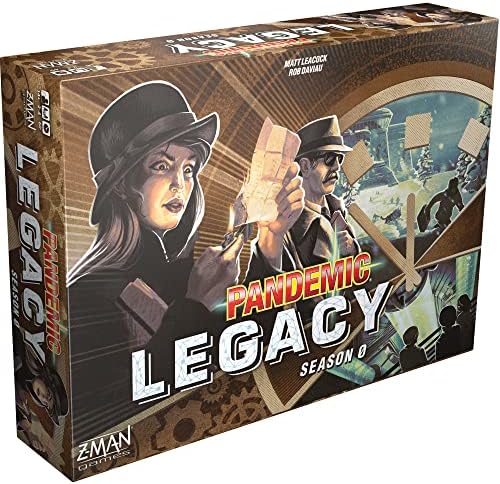 Настолна игра Pandemic Legacy Season 0 | Настолна игра за възрастни и семейства | Съвместна игра | на Възраст от 14 + | От 2 до