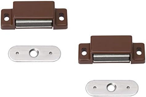 Магнитна ключалка Metafranc - Фиксиран панел - Лесен за монтаж - Подходящи за мебелни врати и крила / на Крилото на замъка / обезопасяване на деца магнит / Мебелната капаче