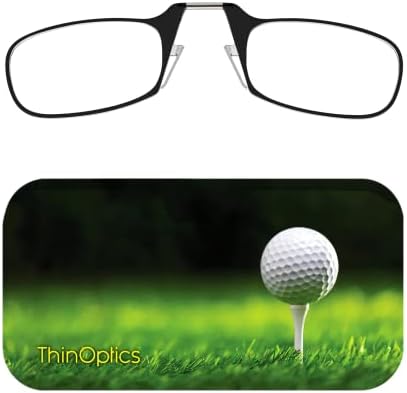 Универсален калъф-капсула ThinOptics + Правоъгълни Очила за четене