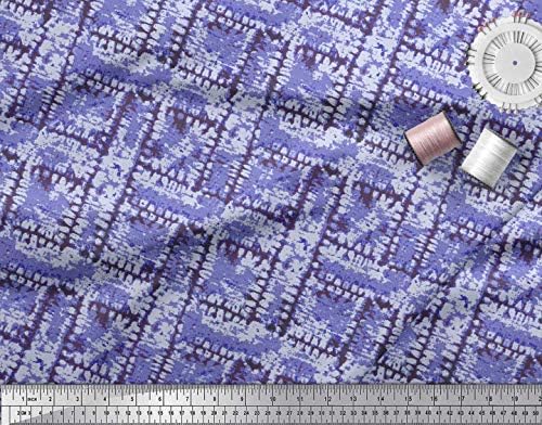 Плат от futon поплин Soimoi, изплетен от плат за оцветяване вратовръзки с щампи ширина ярда 56 инча