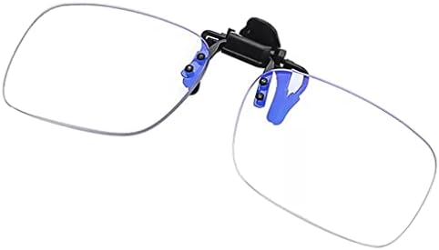 Очила за четене с клипс TREXD -Light, Откидывающиеся нагоре и надолу, Без Увеличително стъкло, лесно и удобно в переноске, подходящ за четене