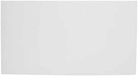 Плат Ultrasuede, Лека (LT, стил 801), Бяла на цвят, 8,5 x 4,25, дебелина 0,6 mm, 5 грама на квадратен двор, Материал за производството