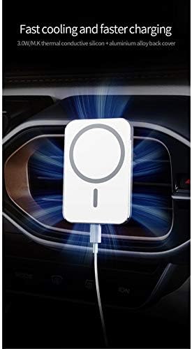 BHVXW 15W Qi Магнитно Зарядно за Кола USB Auto Fast Charging Pad Притежателя на Автомобилния Закрепване