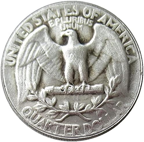 25 Цента на САЩ Вашингтон 1964 със сребърно покритие Копие на Възпоменателни монети
