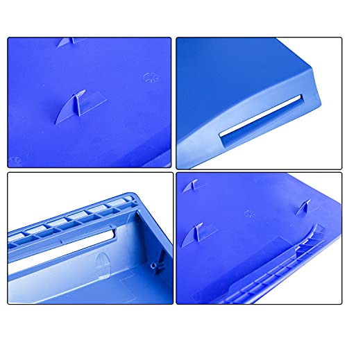 Плоча IQIKU PS5 за издаване на дискове, Корица PS5, Твърд Удароустойчив корпус PS5 (син)