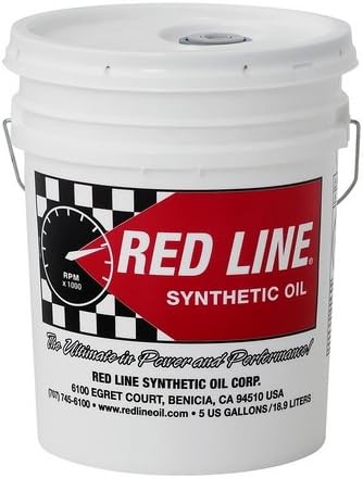 Синтетично трансмисионно масло Red Line 57905 75W90 - 1 Галон (опаковка от 4 броя)