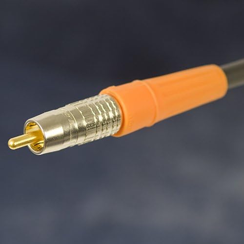 Коаксиален Цифров аудио кабел BJC, 6 Фута, Черен
