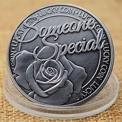 Любима Монета Възпоменателна Монета Сребърно Покритие Медал Щастлив Специален Човек Монета Повикване Щастливата Монета Са Подбрани