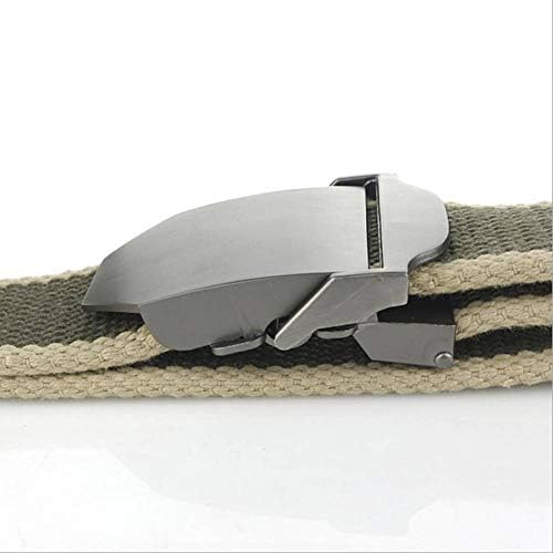Cinturón De Lona-Cinturón De Lona De Camuflaje En Blanco Hebilla De Aleación Sólida Cinturones Tácticos De Nylon Militar Para Hombres