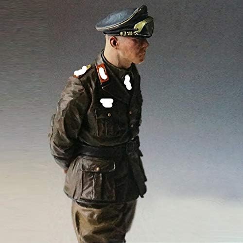 Модел войник от смола Risjc 1/16, офицер от Втората световна война Rommel gk Model kit //N7428 (В разглобено формата и неокрашенный)