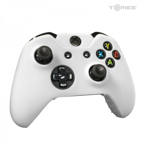 Защитен калъф за контролера на Tomee Silicone Skin за Xbox One (Бял)