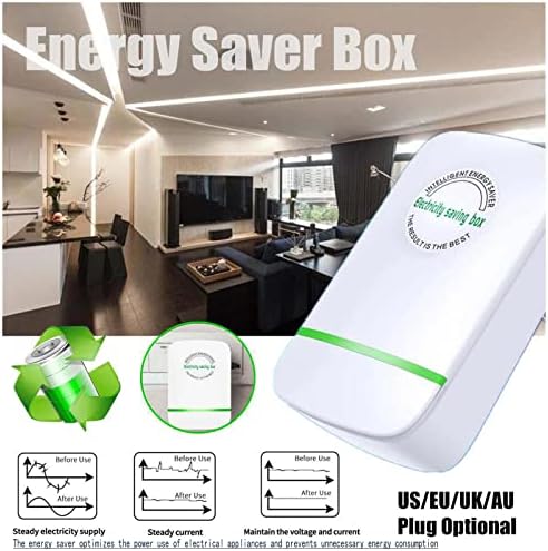 Мнения за чудо-устройство за спестяване на енергия Miracle watt Energy Saver 90V-250V с мощност 30 кВт, штепсельная вилица САЩ, подходящи за дома, офиса, на пазара (4 опаковки)