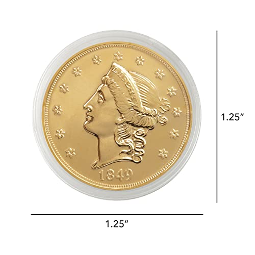 Златна монета Либърти 1849 г. купюри от 20 долара , на американския монетен двор щата